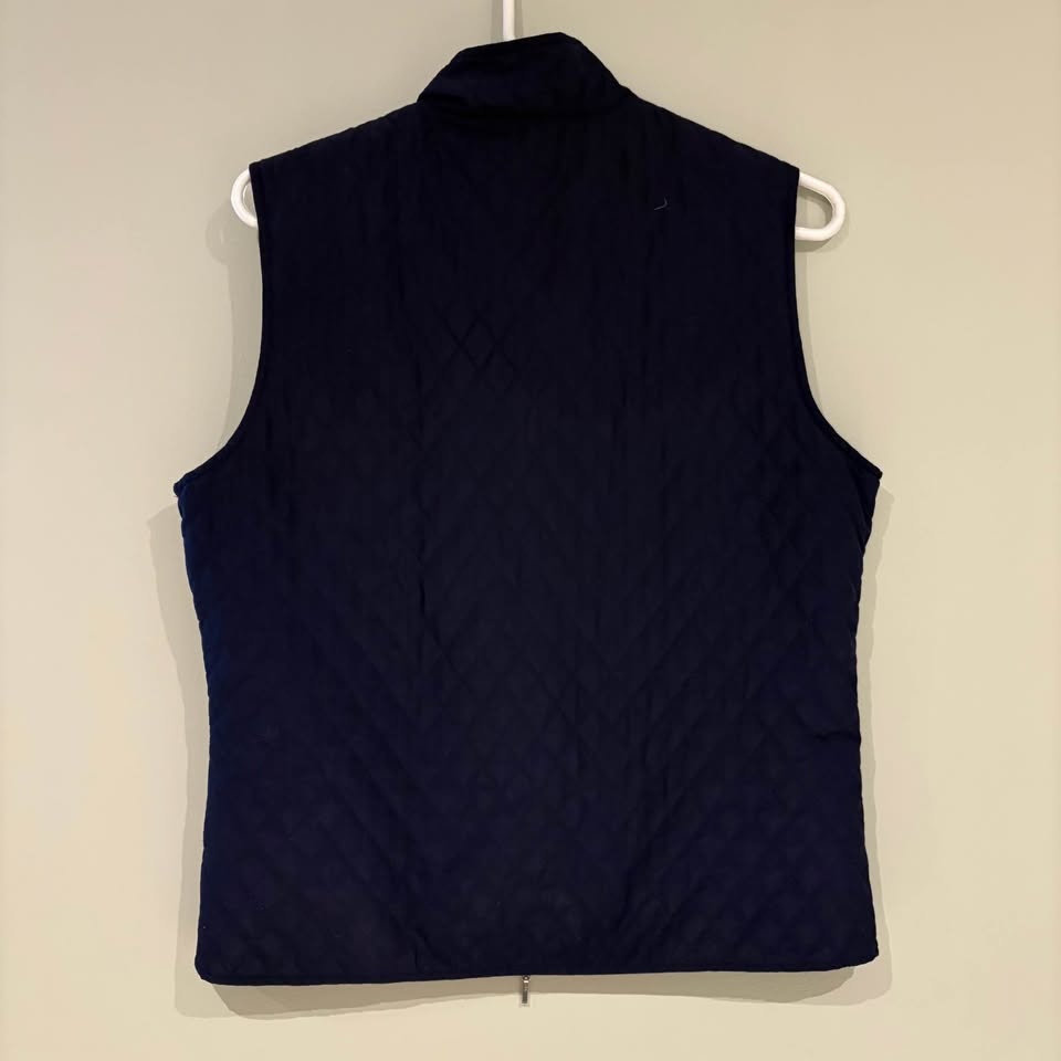 Ashworth Dark Blue Sleeveless Vest Med - photo 2