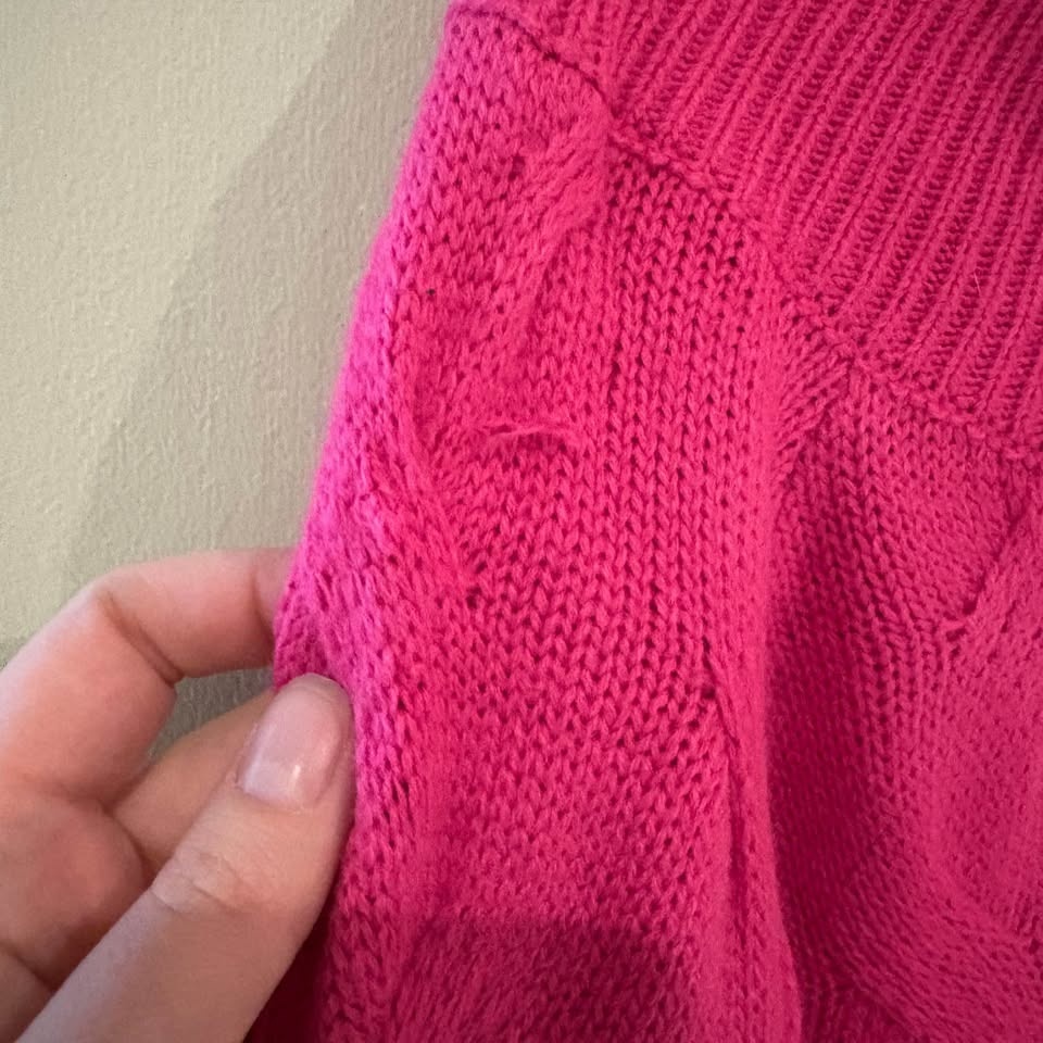 SHEIN Fuchsia Cowl Neck Sweater 1XL - photo 5