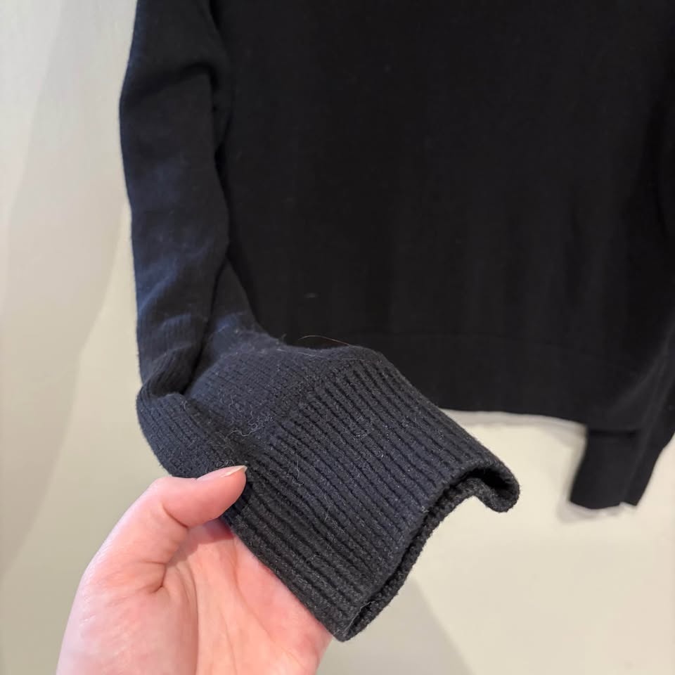 George Classic Black Knit Sweater XL - photo 5