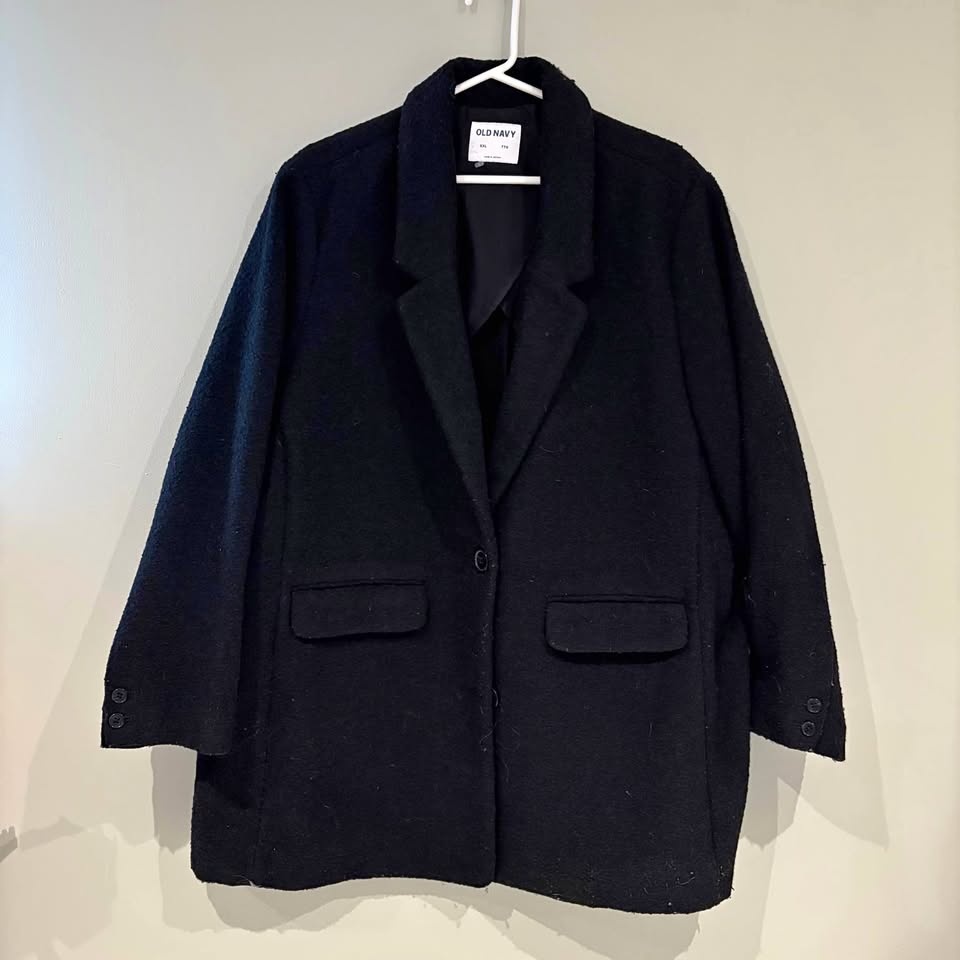 Old Navy Black Jacket Size XXL
