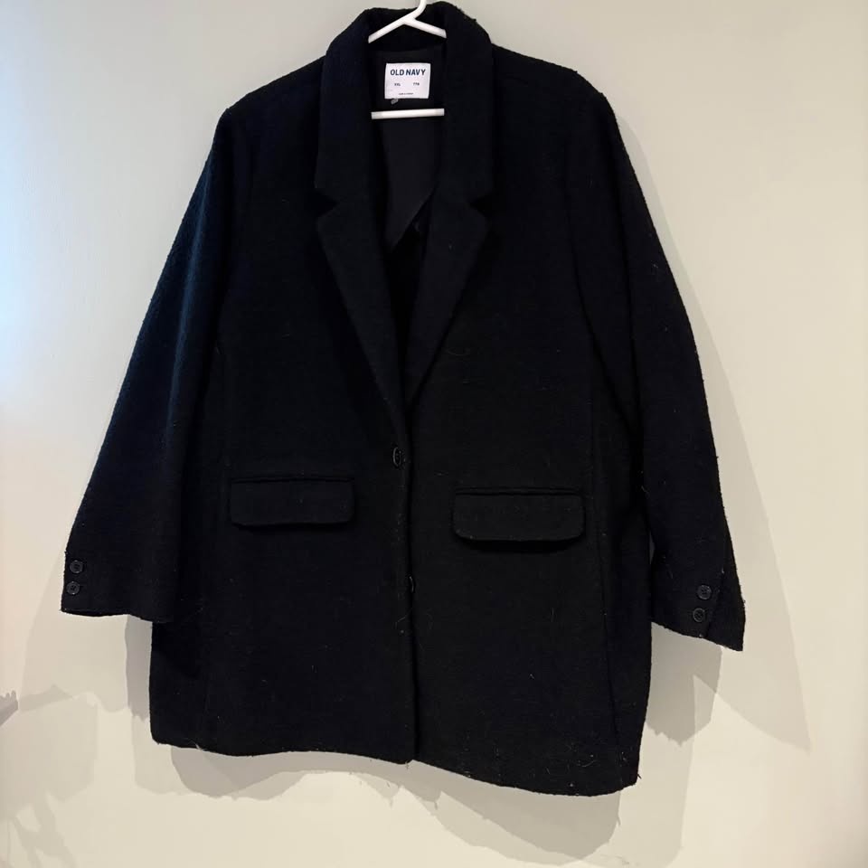 Old Navy Black Jacket Size XXL - photo 2