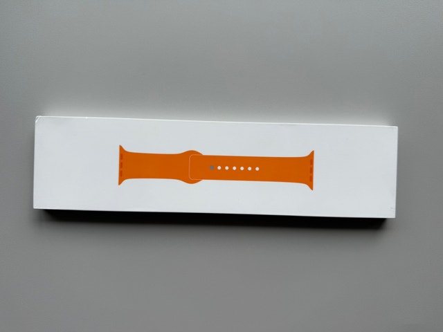 Apple Watch 41mm Sport Band - Bright Orange - Brand New