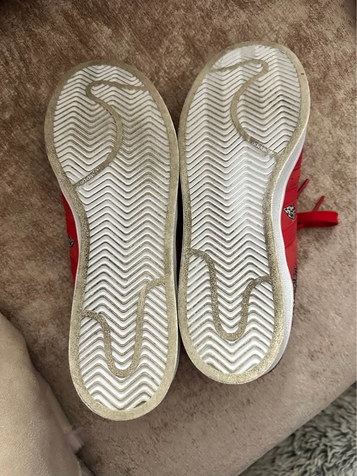 Adidas x Farm Superstar Red Suede Pineapple Print Limited Editio - photo 5