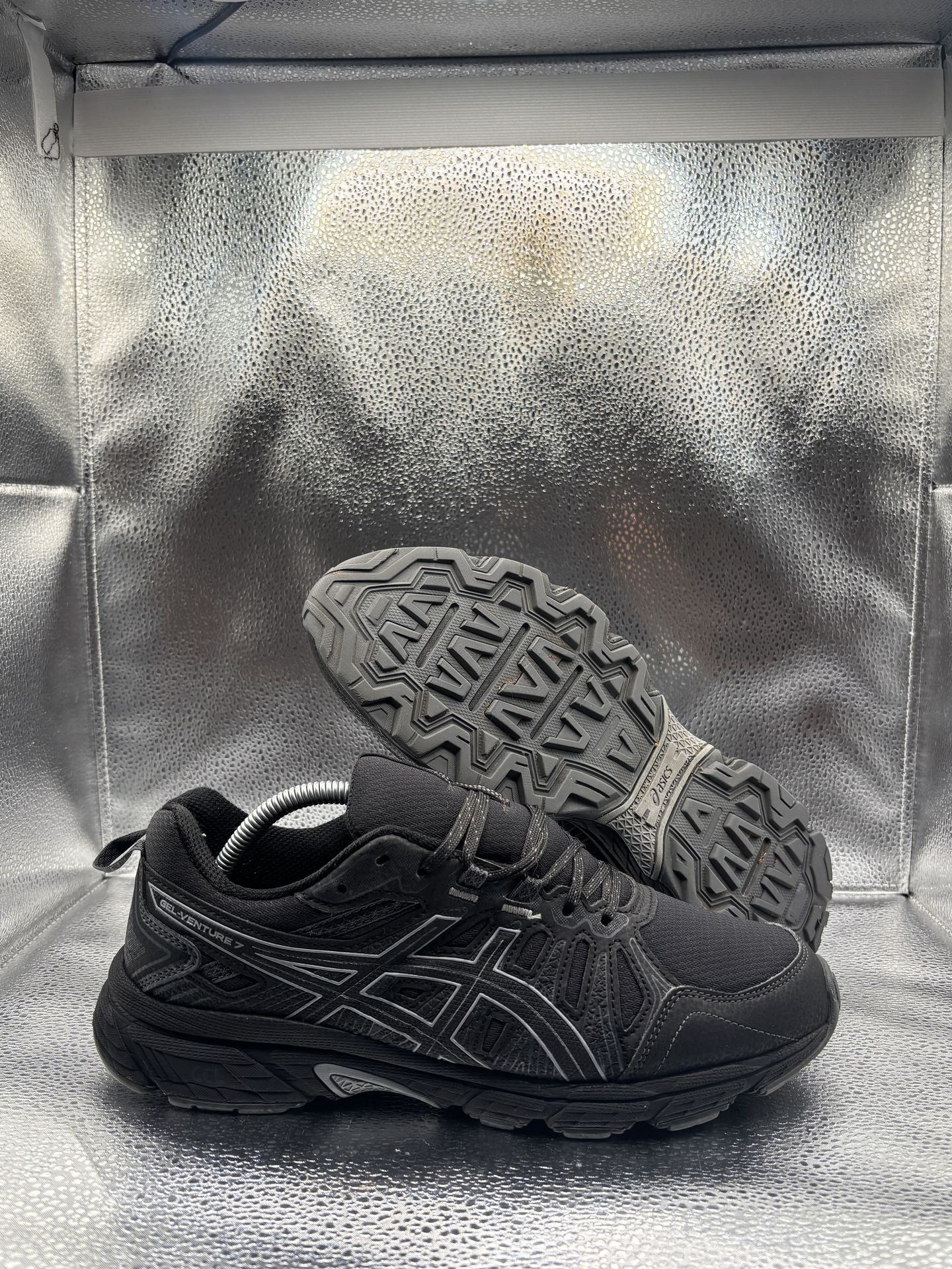 ASICS Gel-Venture 7 Black Sheet Rock