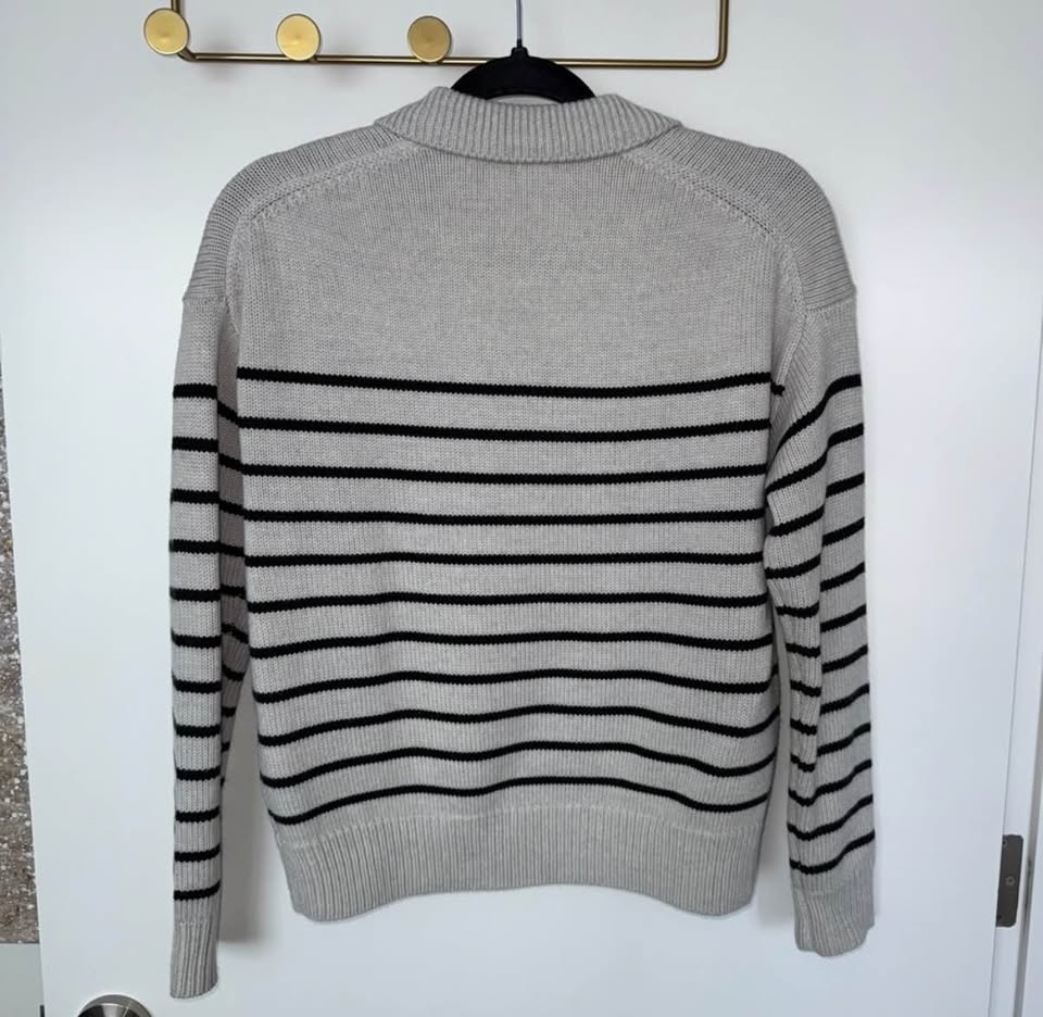 Aritzia Wilfred Clara Merino Wool Polo Knit Sweater XS - photo 3