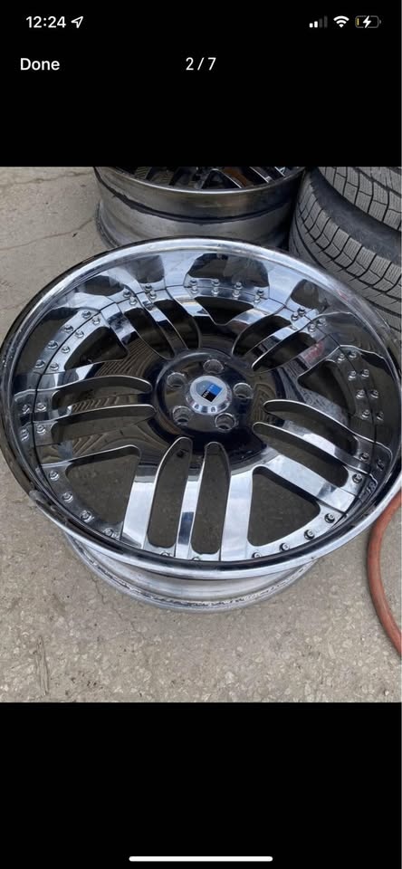 Staggered 22” Wheels for Chrysler 5x115 (300/Charger/Challenger) - photo 2