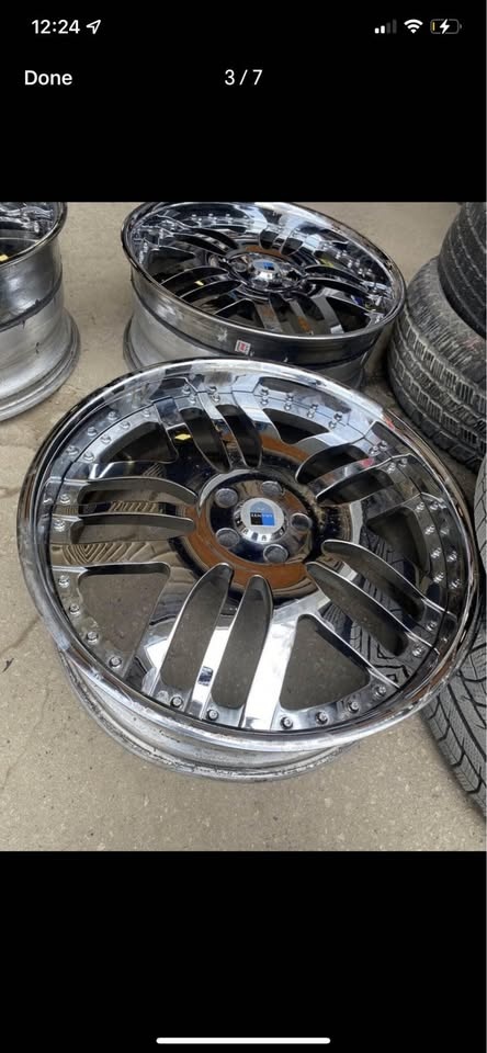 Staggered 22” Wheels for Chrysler 5x115 (300/Charger/Challenger) - photo 3