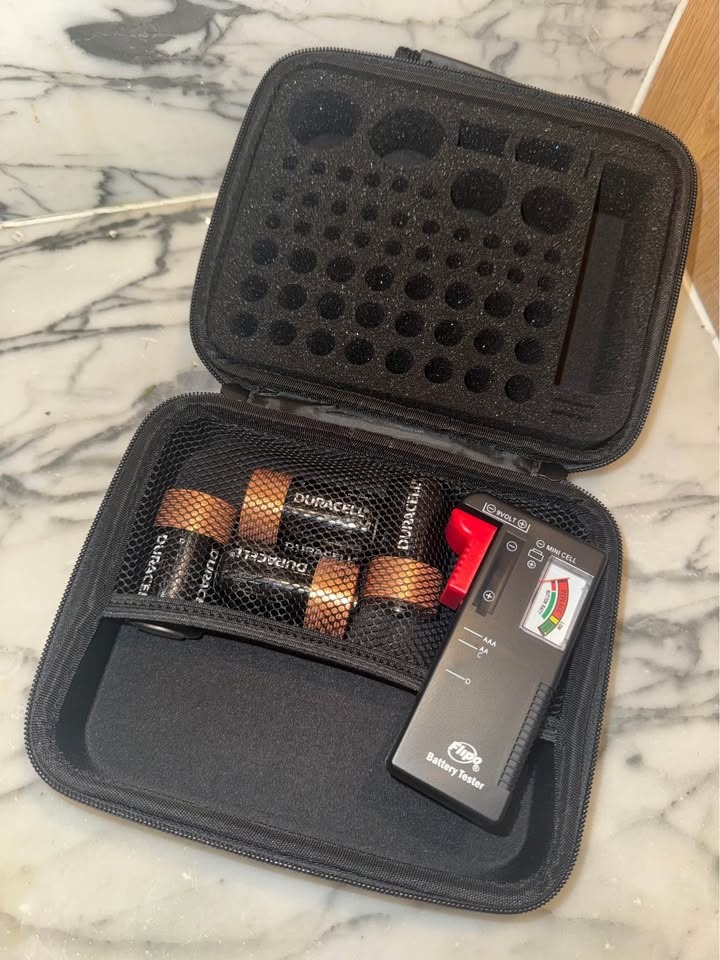 Leopard Print Battery Storage Case - photo 2