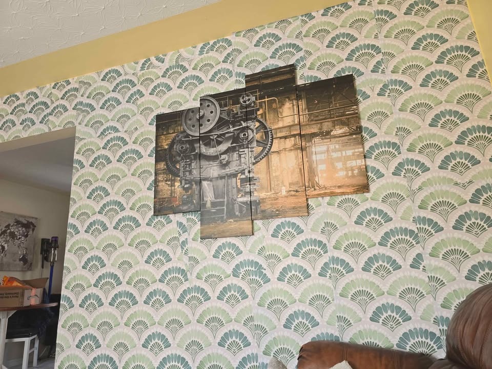 Steam Punk 4 Piece World Map Wall Hanging - photo 2