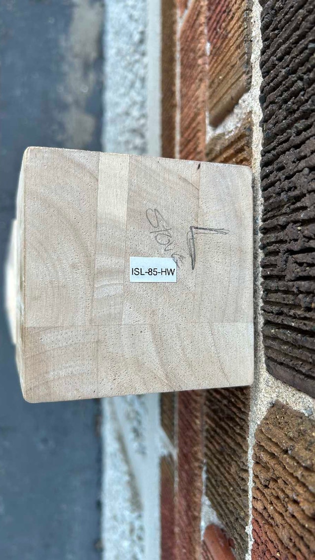 Cabinet Leg Post, Raw Natural Wood - photo 3