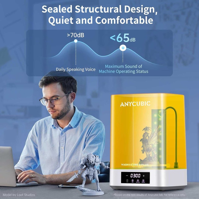 ANYCUBIC Wash and Cure 3.0 Plus 3D Printer Station - photo 2
