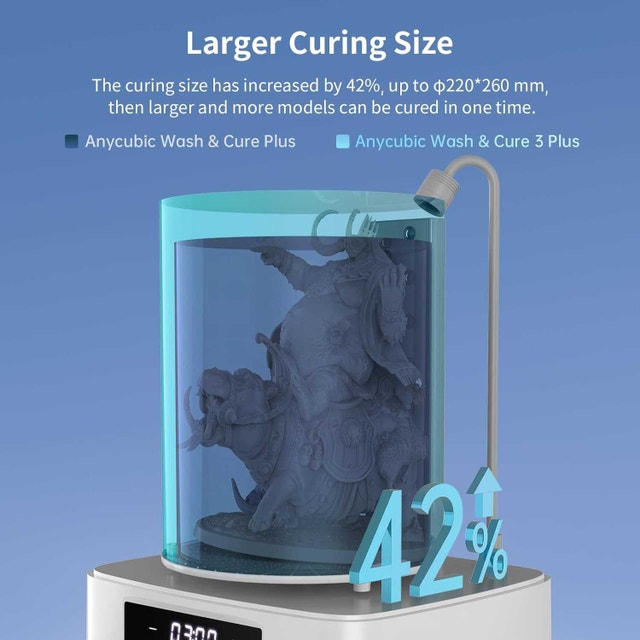 ANYCUBIC Wash and Cure 3.0 Plus 3D Printer Station - photo 4