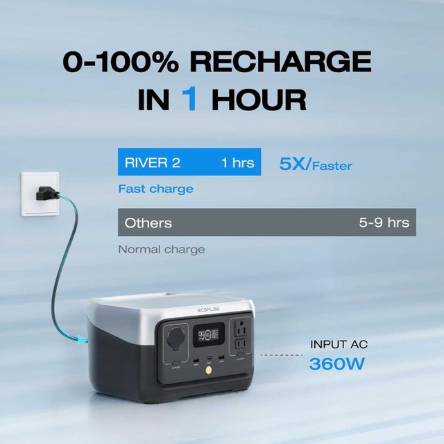 ECOFLOW Portable Power Station, 256Wh - photo 3