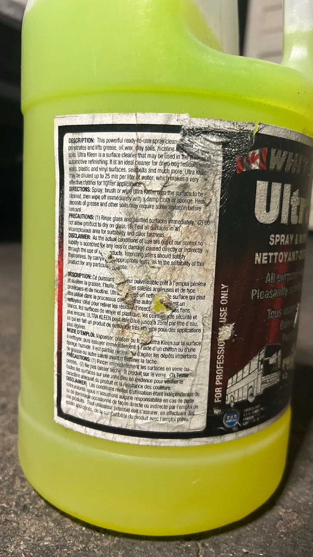 Whiteline Ultra Kleen Spray & Wipe Cleaner/De-Greaser - photo 5