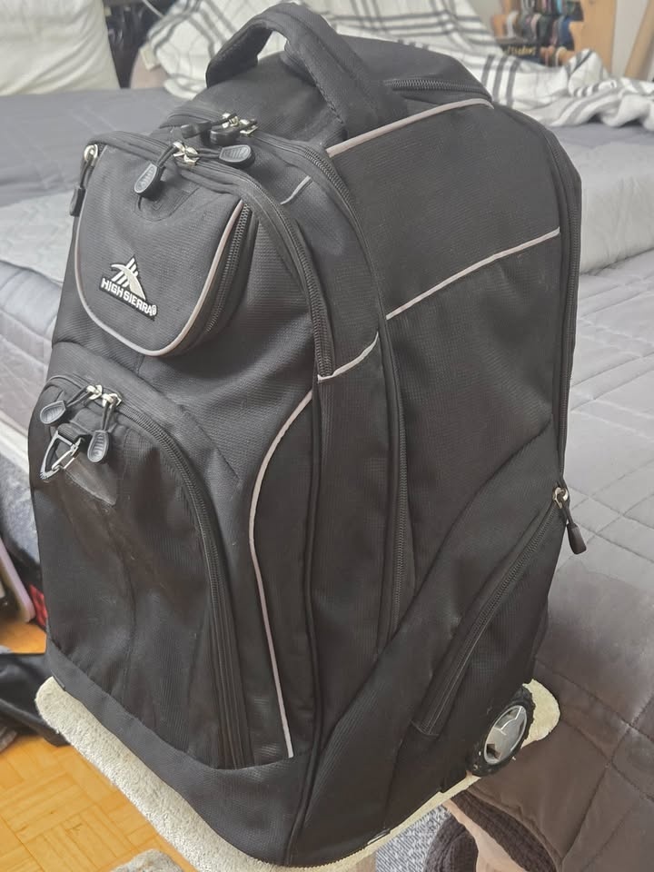 High Sierra Powerglide Wheeled Computer Backpack - photo 5