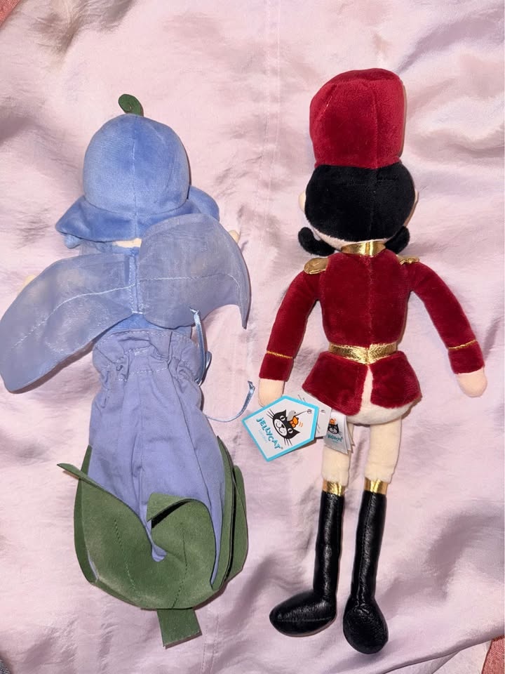 2 Decorative Dolls – Nutcracker & Flower Fairy - photo 2