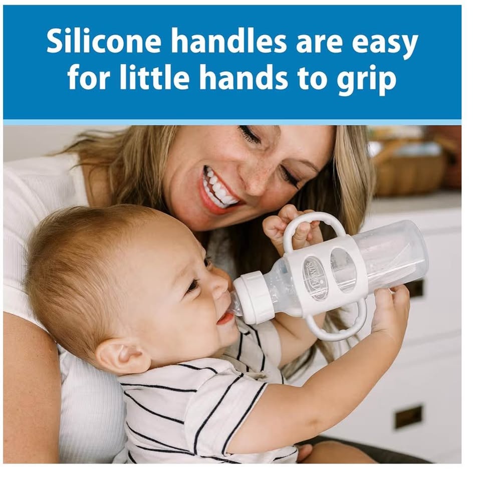Dr. Brown’s Sippy Bottle w/ Silicone Handle, 9 oz - photo 2