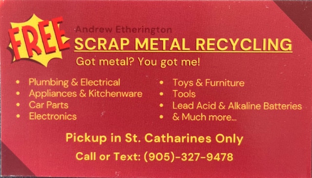 Scrap Metal & EWaste Pickup
