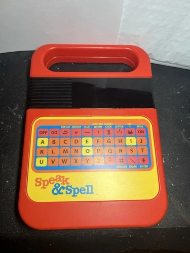 Vintage Speak & Spell Classic Spelling Learning Game