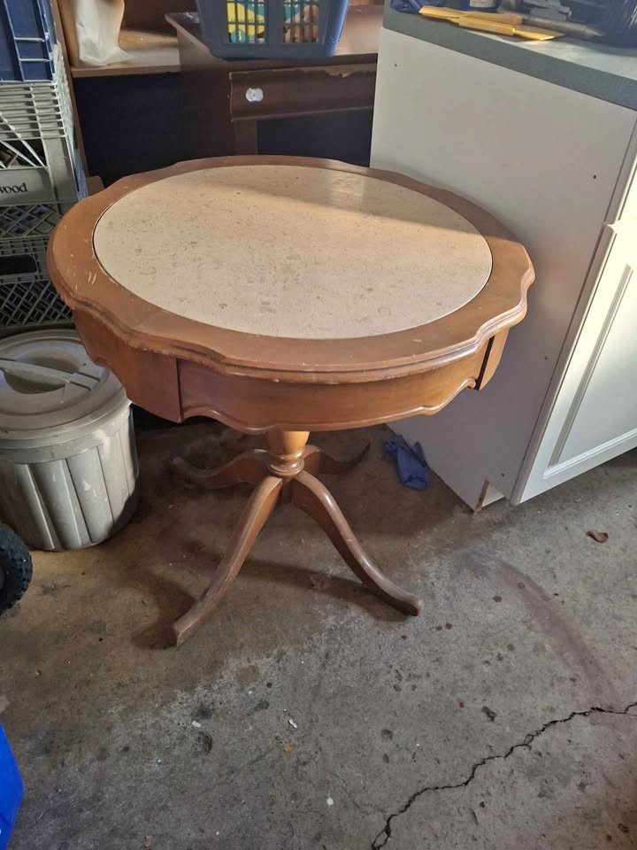 Marble Side Table