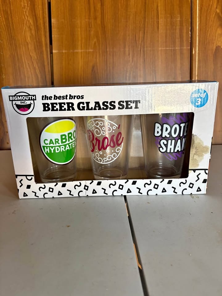 Bigmouth Inc. Beer Glass Set