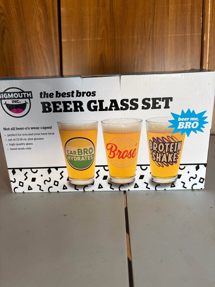 Bigmouth Inc. Beer Glass Set - photo 2