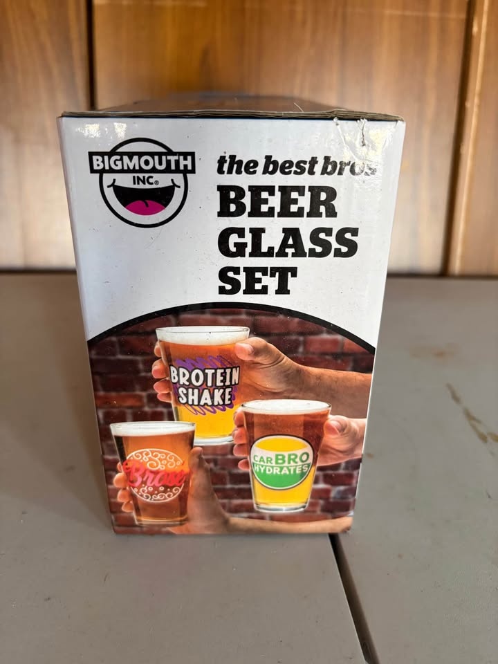 Bigmouth Inc. Beer Glass Set - photo 3