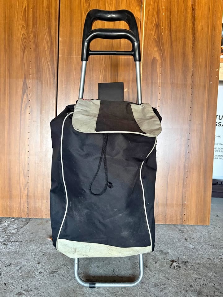 Grocery cart black