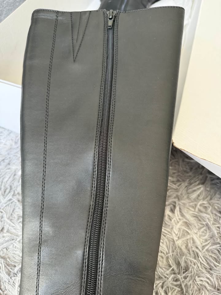 ALDO Black Knee High Boots US 8.5 - photo 3
