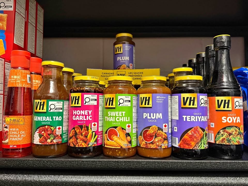VH Sauces & Chili Oil ($2.50 each)