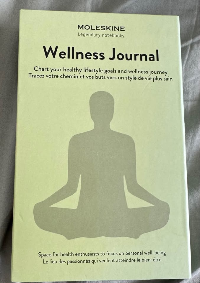 Moleskine Wellness Journal – Large Hard Cover (New)