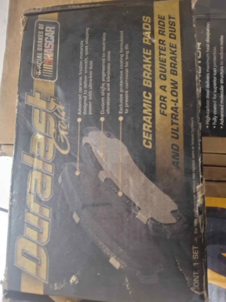 Duralast Gold Brake Pads and Rotors NEW - photo 2