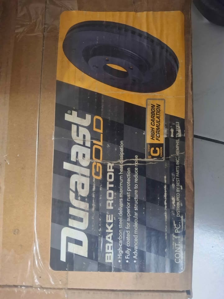 Duralast Gold Brake Pads and Rotors NEW - photo 3