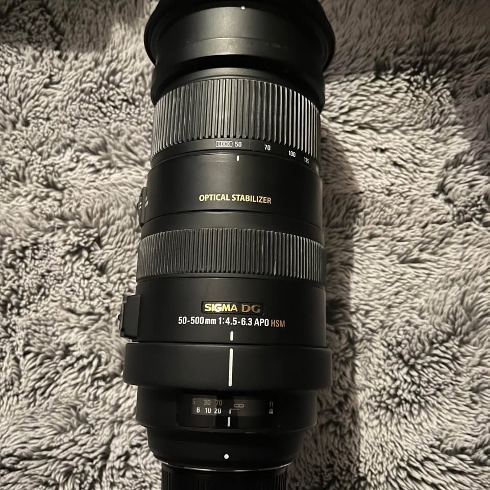 Sigma DC 50-500mm f-4.5-6.3 APO HSM Lens for Nikon - photo 2
