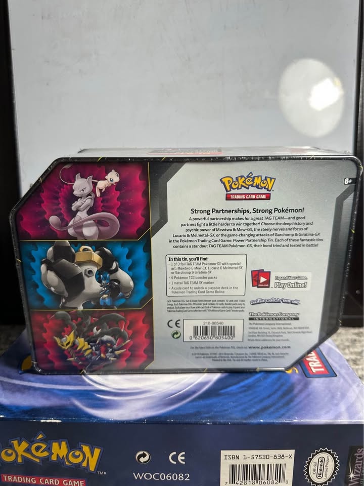 Giratina and Garchomp Tag Team GX Power Partnership tin - photo 2