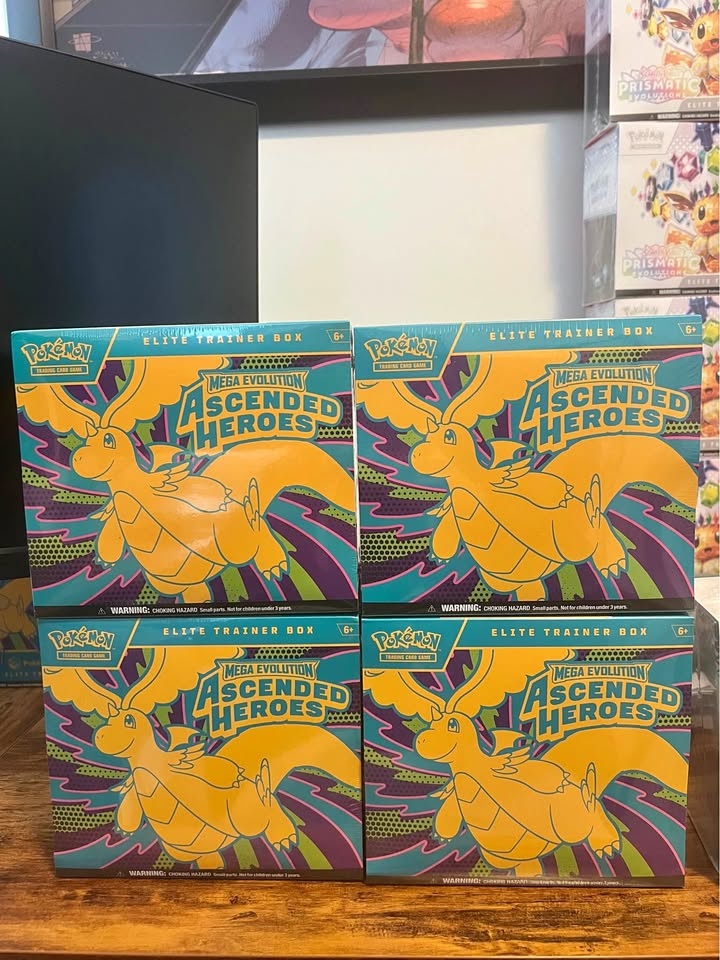 Pokemon Ascended Heroes Elite Trainer Box