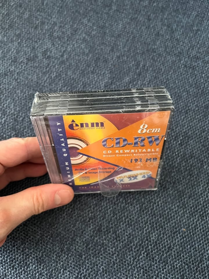 Mini CD-RW Rewritable CDs - 5 Pack - photo 2