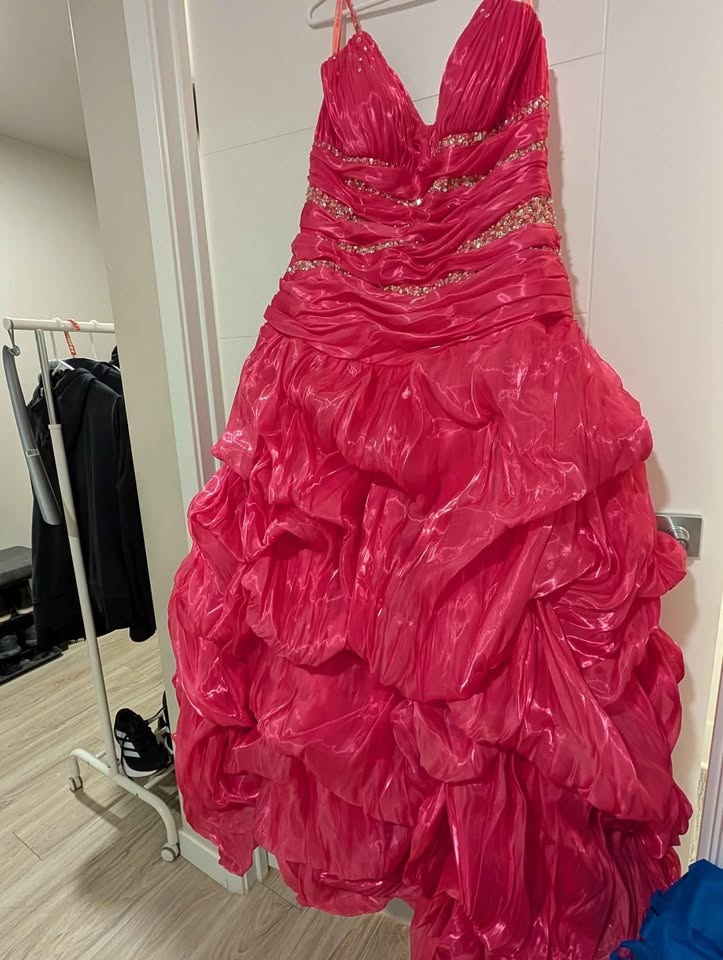 Size 16 Fuschia Pink Grad/Prom Dress - Flirt by Maggie Sottero - photo 2