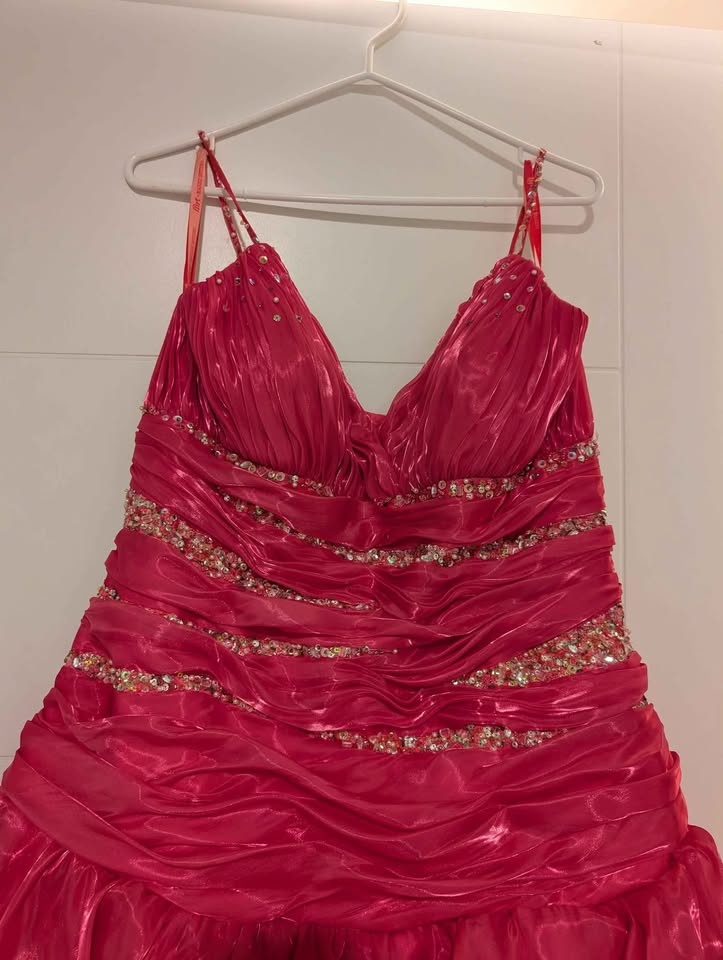 Size 16 Fuschia Pink Grad/Prom Dress - Flirt by Maggie Sottero - photo 4