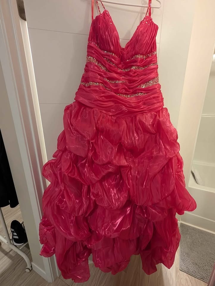Size 16 Fuschia Pink Grad/Prom Dress - Flirt by Maggie Sottero - photo 5