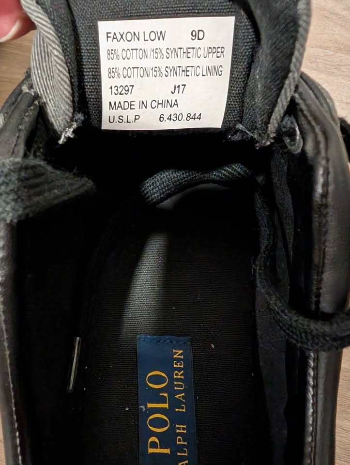 Men's Polo Ralph Lauren Size 9 Sneakers - photo 4
