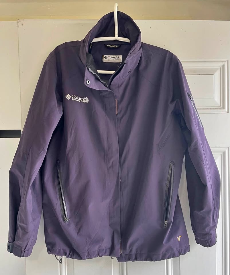 Columbia Titanium Gore-Tex Purple Jacket Size L