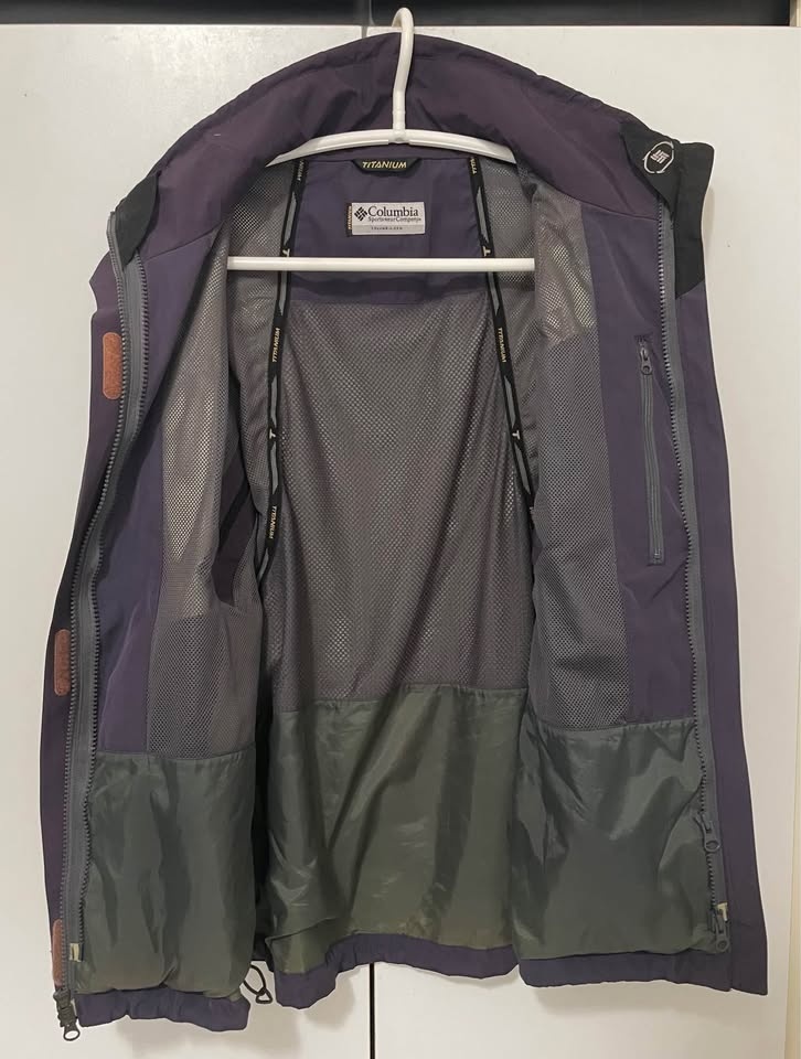 Columbia Titanium Gore-Tex Purple Jacket Size L - photo 2