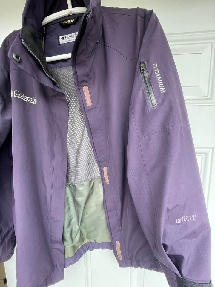 Columbia Titanium Gore-Tex Purple Jacket Size L - photo 4