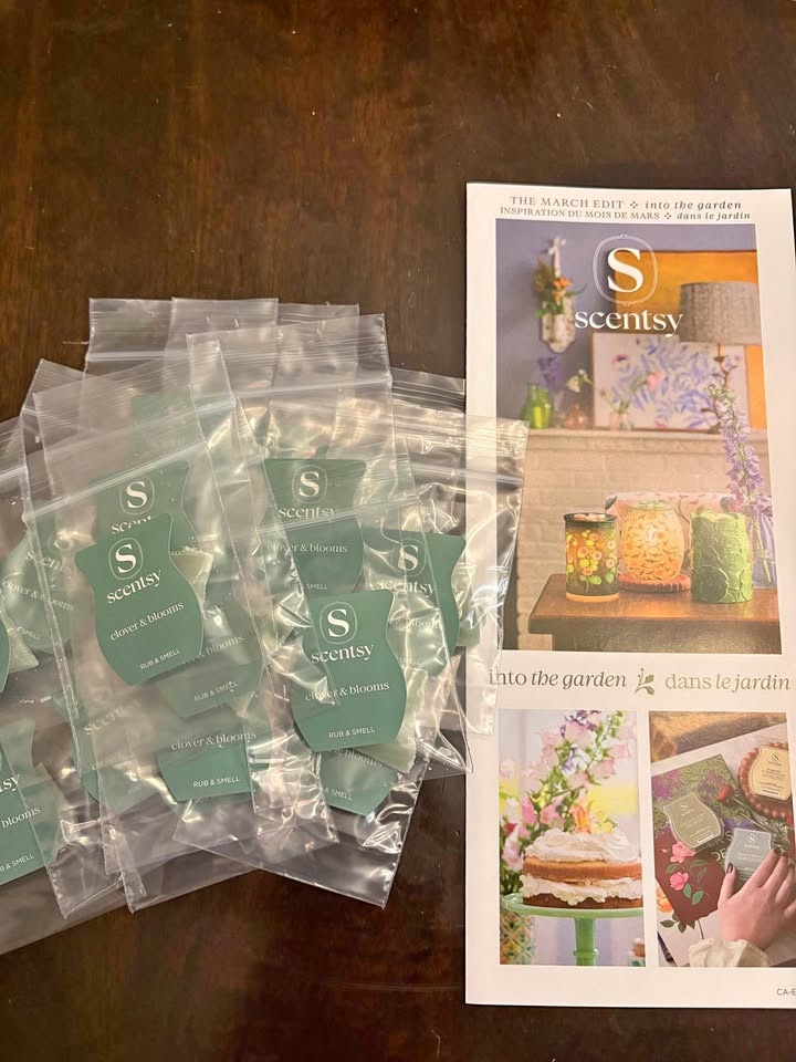 Free Scentsy Wax Sample - Clover & Blooms