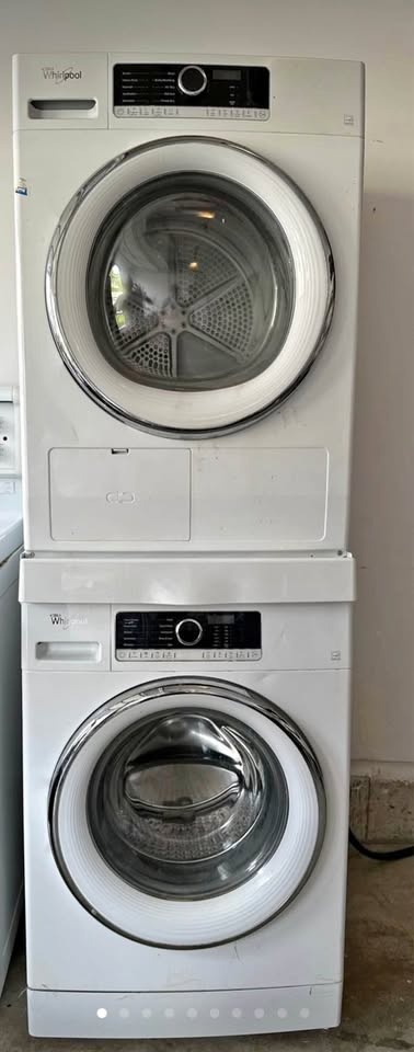 Whirlpool Stackable Front Load Washer and Dryer Set