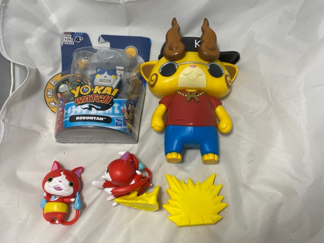 Yo-Kai Watch Medal Moments Figures Lot x4