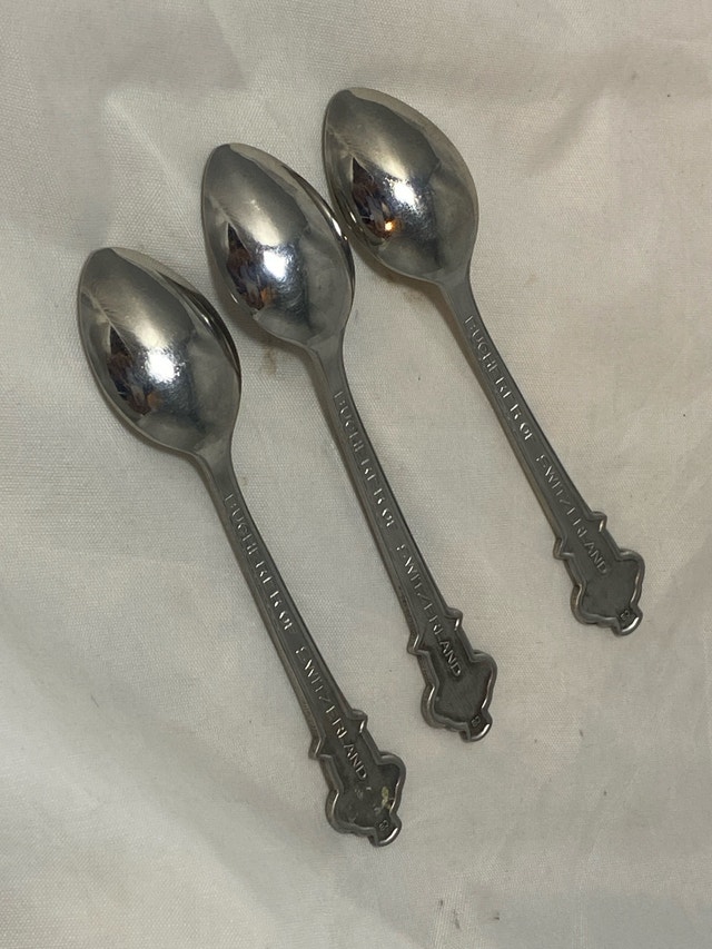 VTG LUCERNE BUCHERER ROLEX LION LOGO DEMITASSE SPOONS (3 PCS) - photo 4