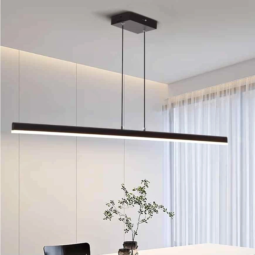 Linear Pendant LED Light 42 Inch Dimmable Kitchen