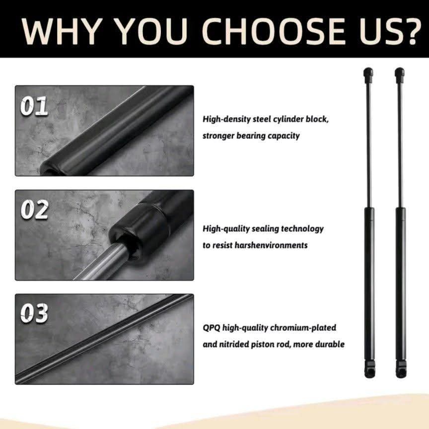 Trunk Support Struts for 2008-2013 Nissan Rogue - photo 2